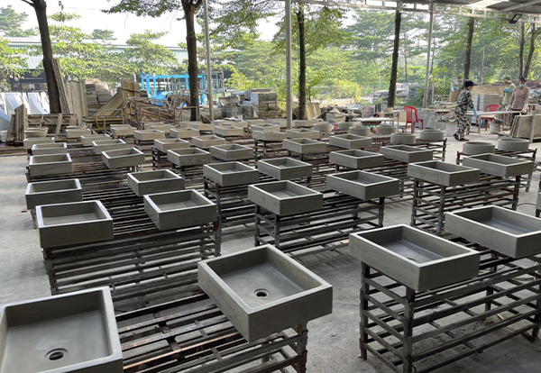 CONCRETE WASH BASIN